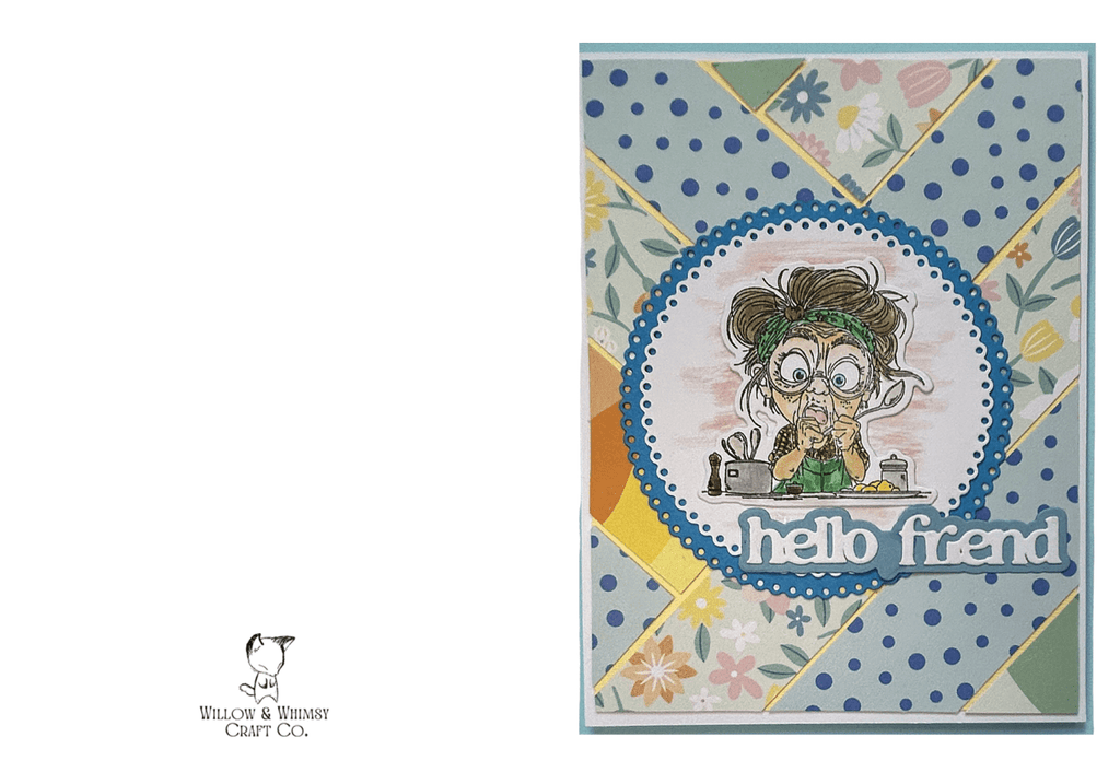 Printable Hello Friend Card