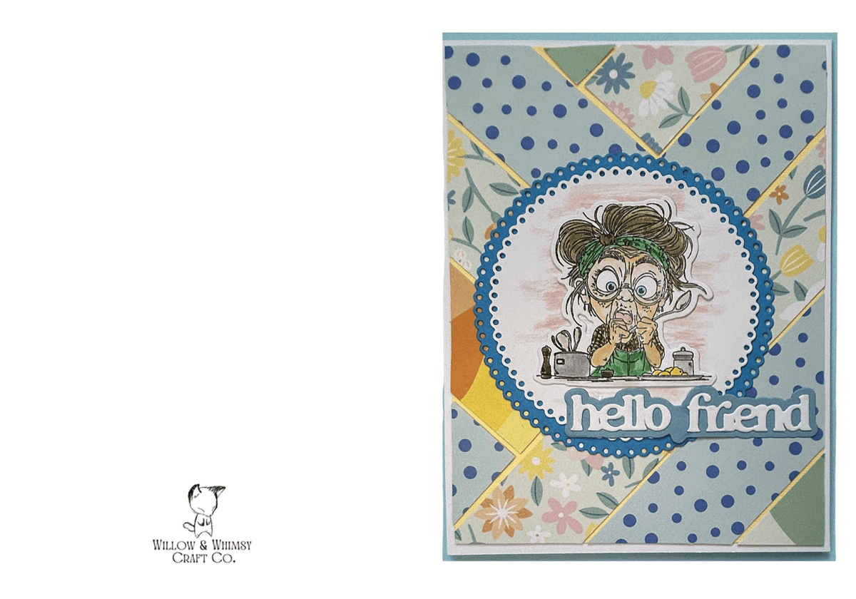 Printable Hello Friend Card