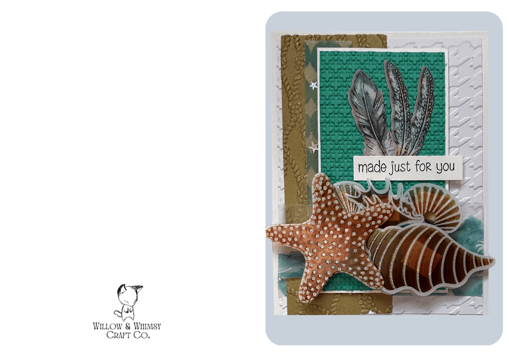 Printable Made Just For You Greeting Card