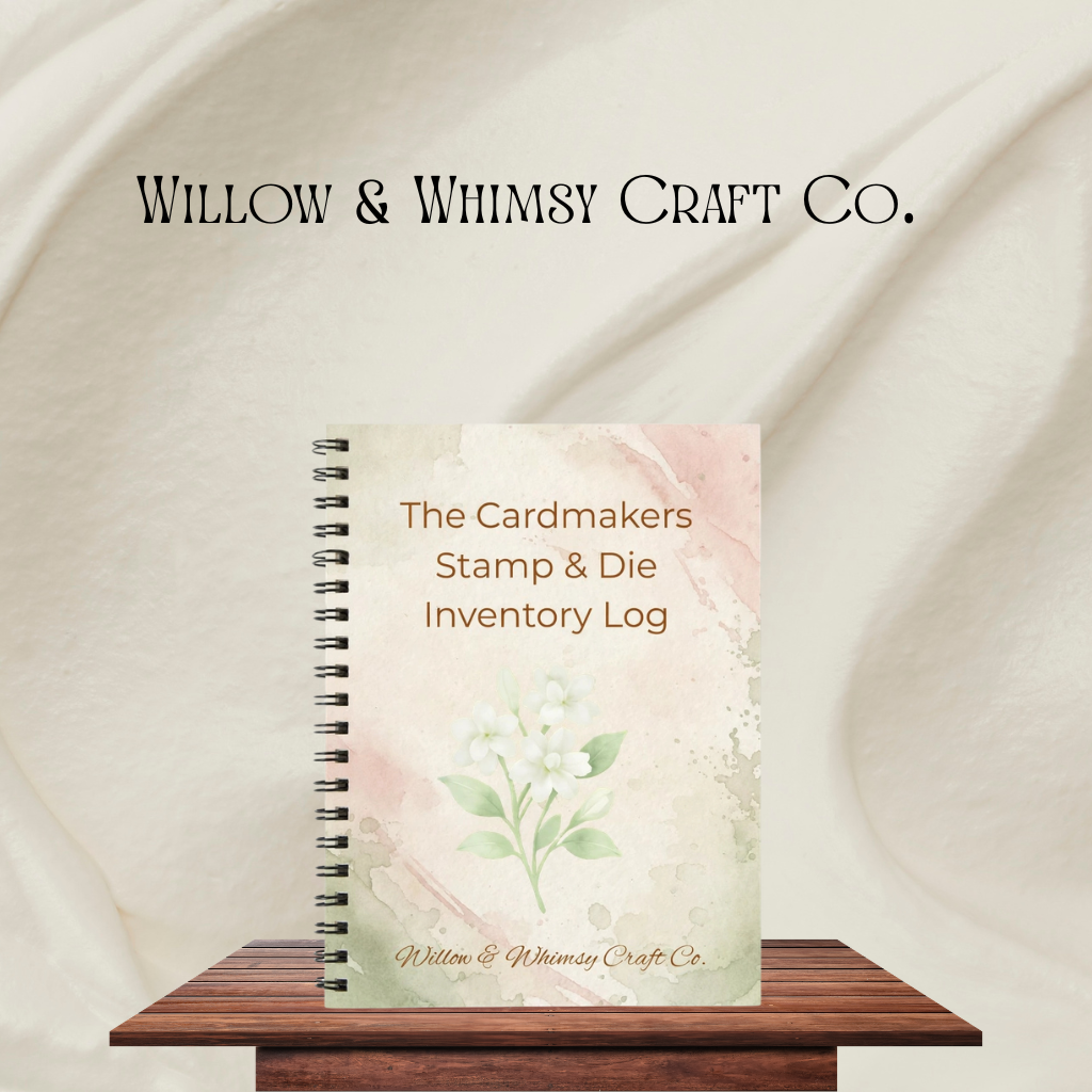 Stamp & Die Inventory Log for Cardmakers | Printable & Digital