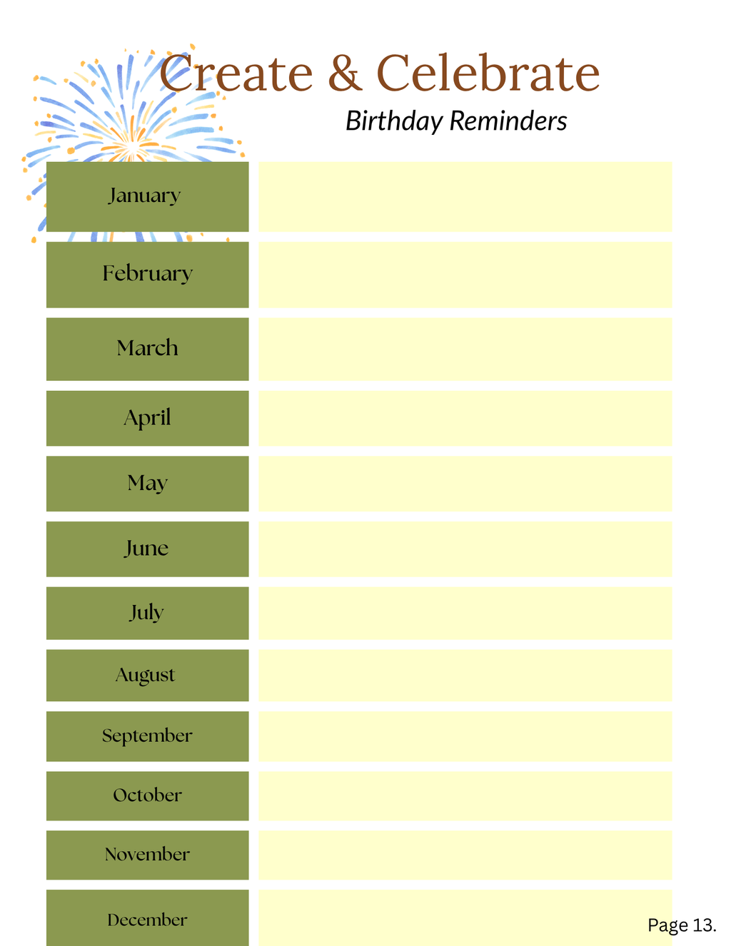 Cardmakers Planner – Editable Canva Template for Paper Crafters