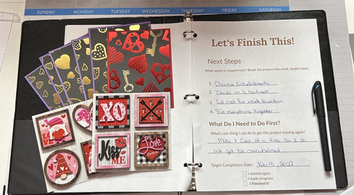Craft Project Rescue System – Printable PDF for Unfinished Craft Projects