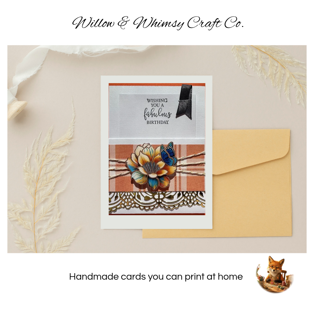 Happy Birthday - Printable Greeting Card